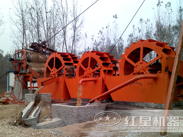 洗砂機生產(chǎn)現(xiàn)場 洗砂機生產(chǎn)現(xiàn)場