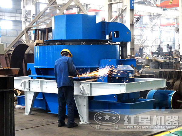 河卵石制沙機生產(chǎn)車間 河卵石制沙機生產(chǎn)車間