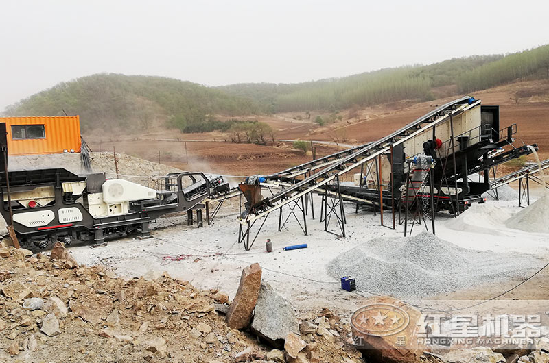 制砂現(xiàn)場實拍 制砂現(xiàn)場實拍