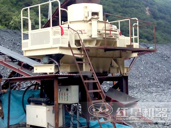 制砂機(jī)工作現(xiàn)場(chǎng) 成套工作現(xiàn)場(chǎng)