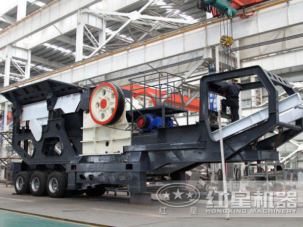 移動顎式破碎站 移動顎式破碎站