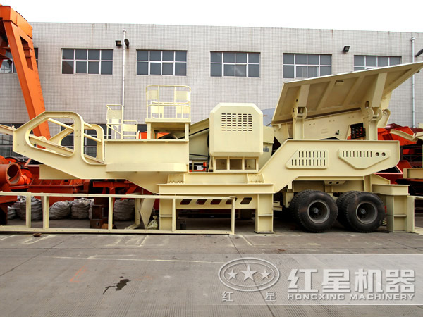 車載式制砂機(jī)實拍圖