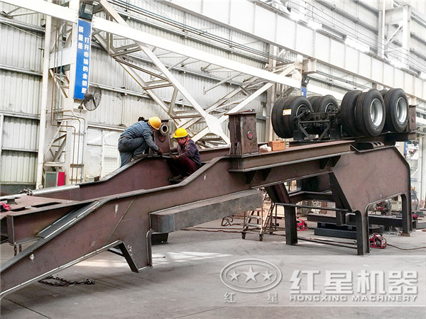 流動制砂機生產車間 流動制砂機生產車間