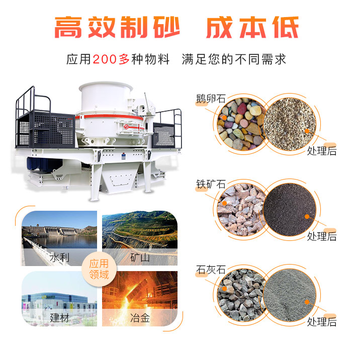 制砂機(jī)應(yīng)用范圍 制砂機(jī)應(yīng)用范圍