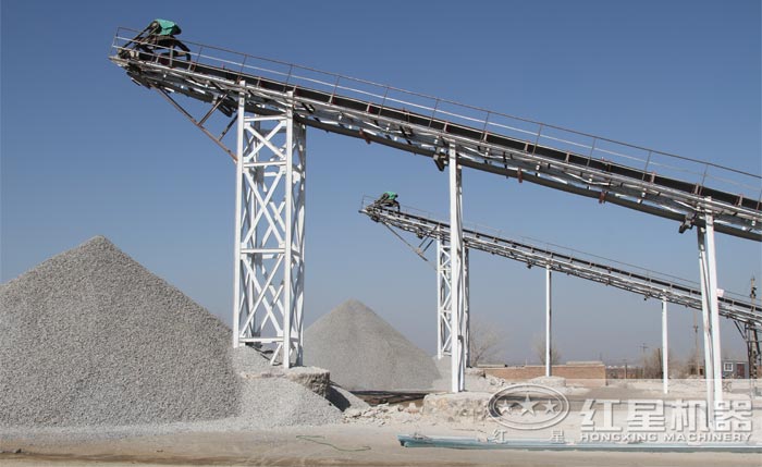 建筑用機(jī)制砂生產(chǎn)現(xiàn)場 建筑用機(jī)制砂生產(chǎn)現(xiàn)場