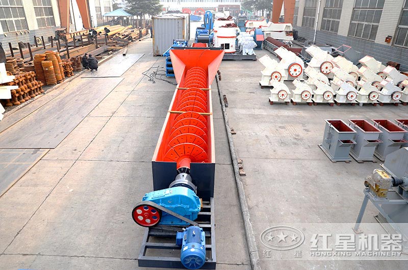 重慶用戶訂購的螺旋洗沙回收一體機 重慶用戶訂購的螺旋洗沙回收一體機