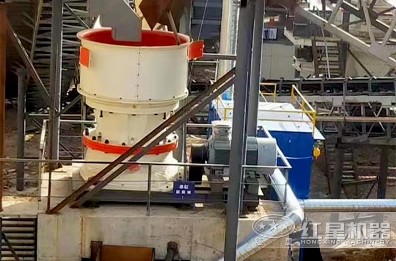 安徽碎石生產(chǎn)線設備圖圓錐破