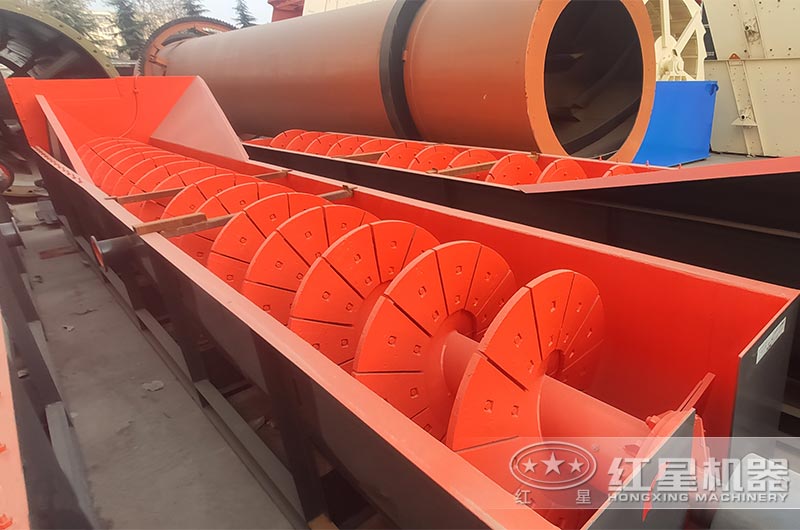 單螺旋蛟龍洗砂機 單螺旋蛟龍洗砂機