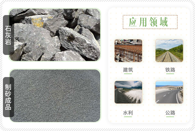 石灰?guī)r制砂成品展示 石灰?guī)r制砂成品展示