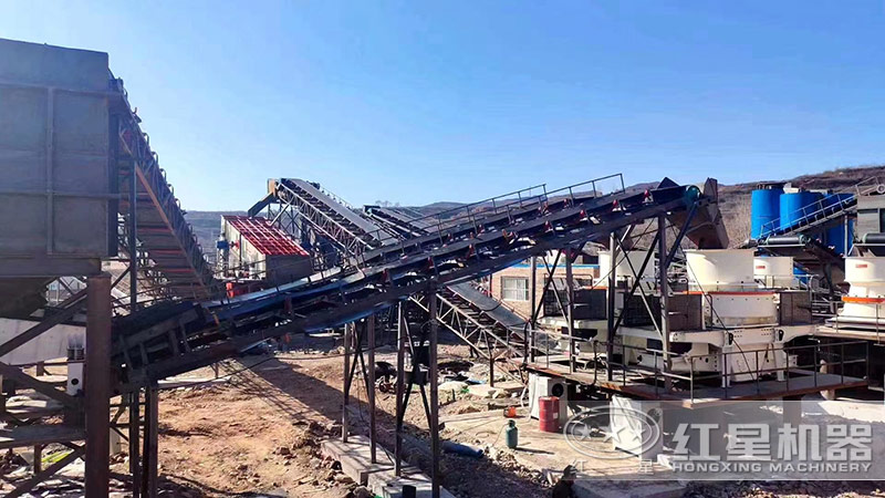 鵝卵石打成沙生產(chǎn)線配置方案及視頻大全，含價格