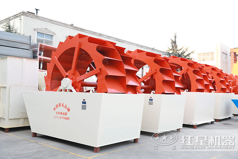 大型輪斗式洗砂機(jī)參數(shù)，工作視頻及廠家介紹