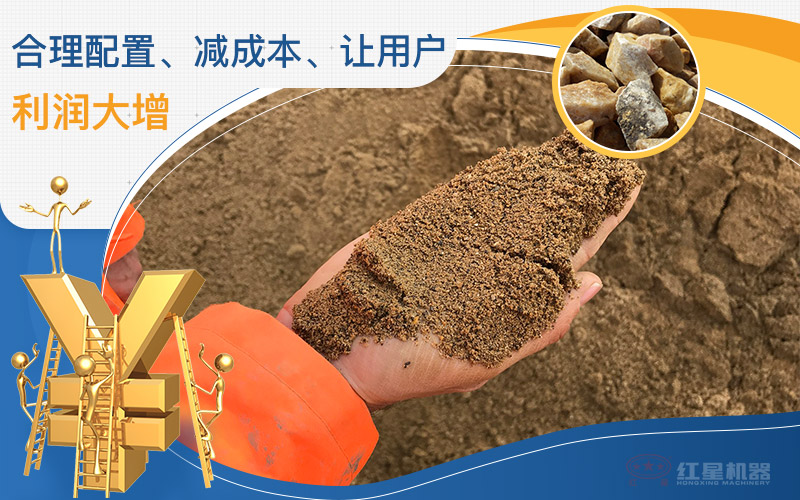 建筑用砂配置的機制沙石設備一套多少錢，附現(xiàn)場案例視頻