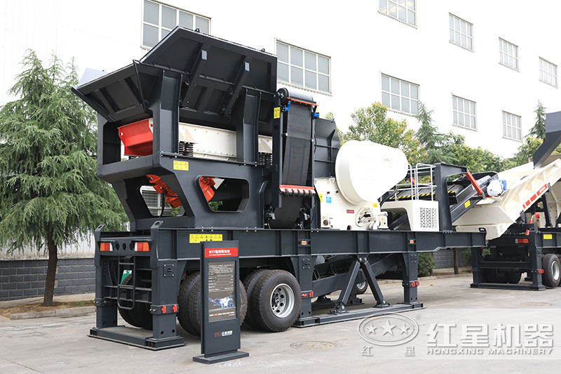 一小時(shí)產(chǎn)500噸石子的移動(dòng)碎石機(jī)價(jià)格是多少，有沒(méi)有現(xiàn)場(chǎng)視頻