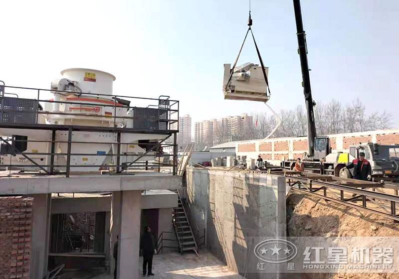 打沙機(jī)客戶安裝現(xiàn)場(chǎng)實(shí)拍 打沙機(jī)客戶安裝現(xiàn)場(chǎng)實(shí)拍