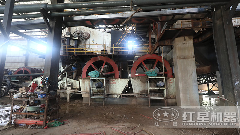 環(huán)保型輪斗洗沙機在砂石生產線必備 環(huán)保型輪斗洗沙機在砂石生產線必備